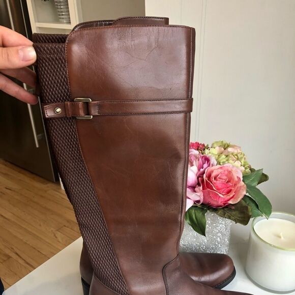 Blondo Viva B4850-13 Waterproof Knee High Riding Boots Brown Sz 7 - Picture 2 of 16